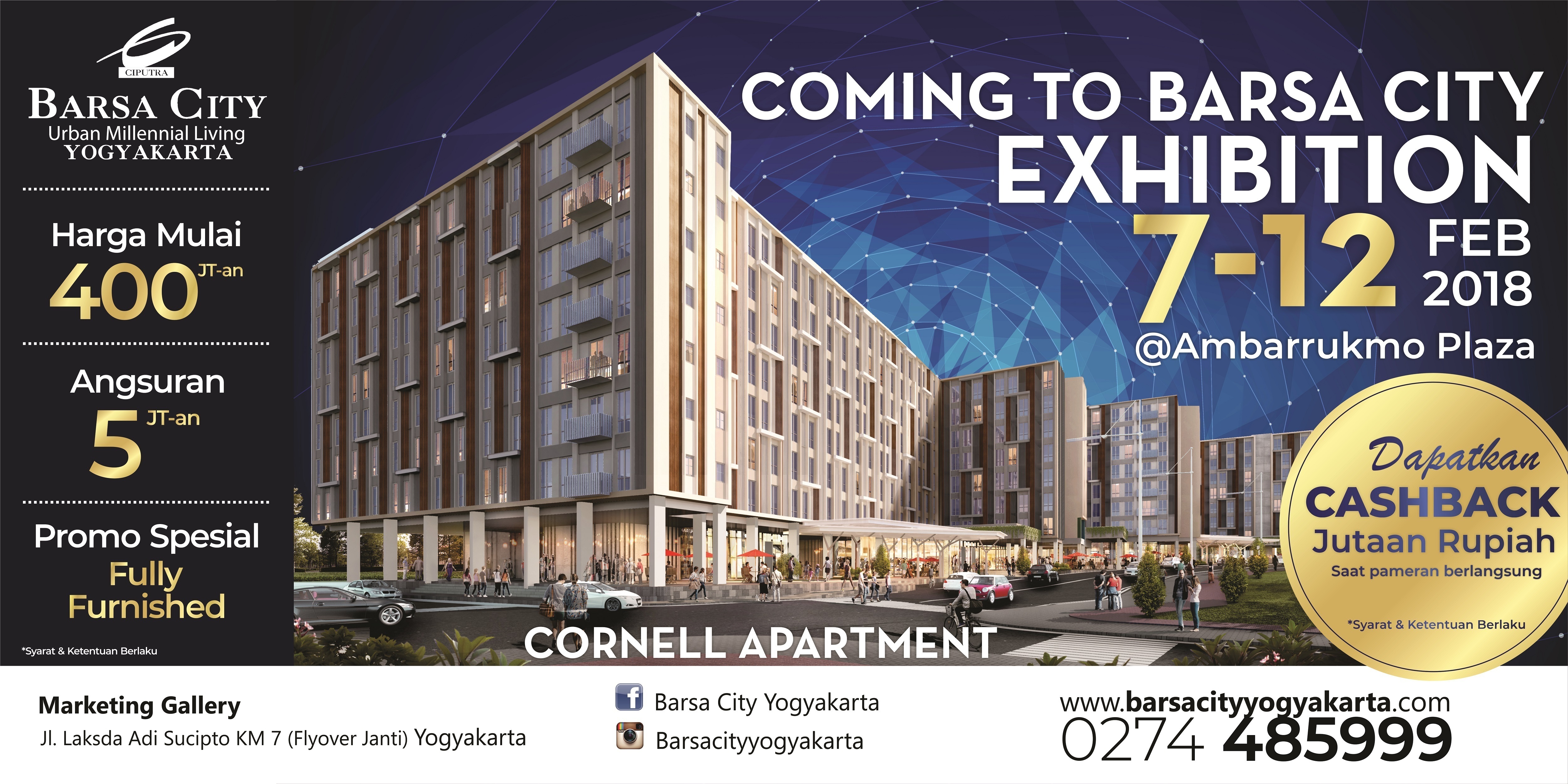 Pameran Properti 7 12 Februari 2018 Ambarrukmo Plaza Barsa City